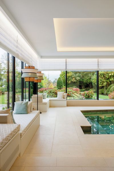 Raffrollo-Systeme, SG 2360, Colorama 2, Villa at the lake, Lucerne, Switzerland