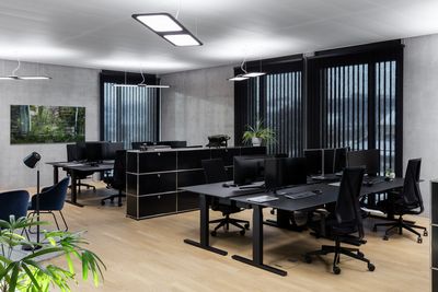 Vertikal-Lamellen, SG 2960, Colorama 2, Office, Bern, Switzerland
