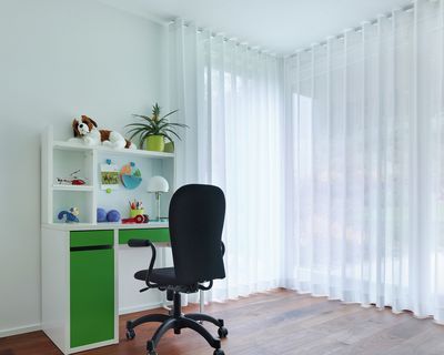Vorhang-Systeme, SG 6010, Someo, Room shot "Private Home", Gümligen, Switzerland, Wave