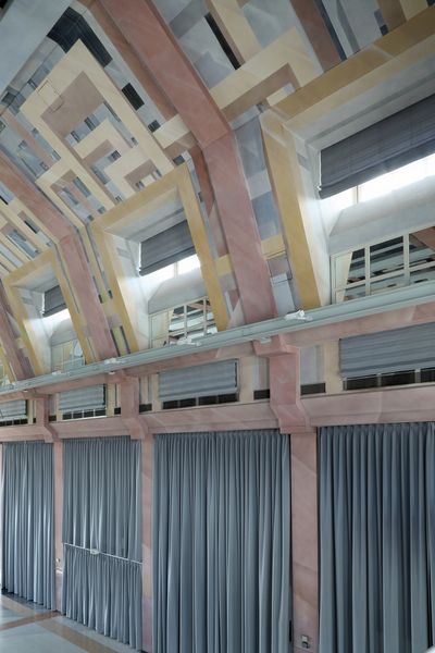 Raffrollo-Systeme, Colorama 2, Castle Saarbrücken, Saarbrücken, Germany