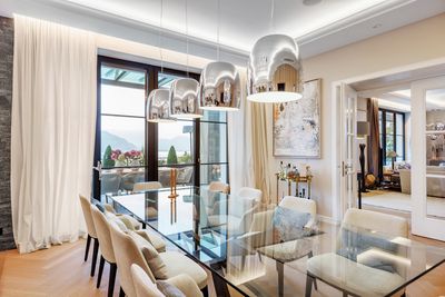 Vorhang-Systeme, SG 5600, Customer Fabrics, Villa at the lake, Lucerne, Switzerland