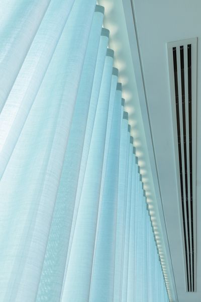 Vorhang-Systeme, SG 5600, Colorama 1, Virgin Money, Glasgow, Scotland, United Kingdom