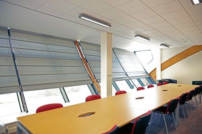 Skylight-Systeme, SG 2195, Multiscreen 1-10%, Room shot "Durham Gateway", Durham, United Kingdom